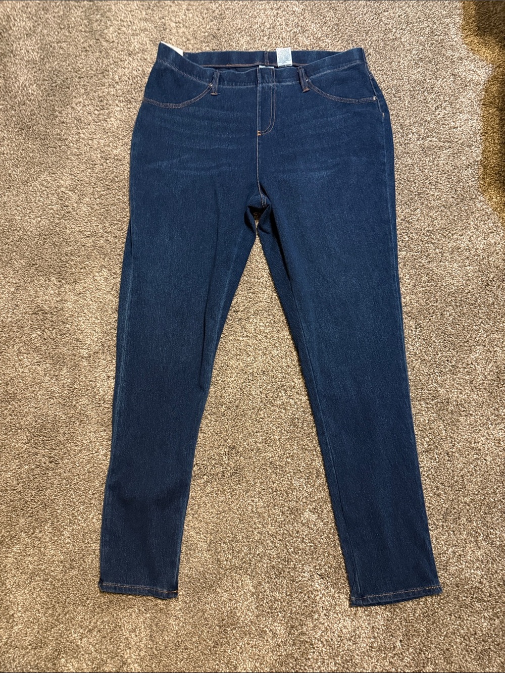 High-Rise Dark Blue Women’s Skinny Jeans